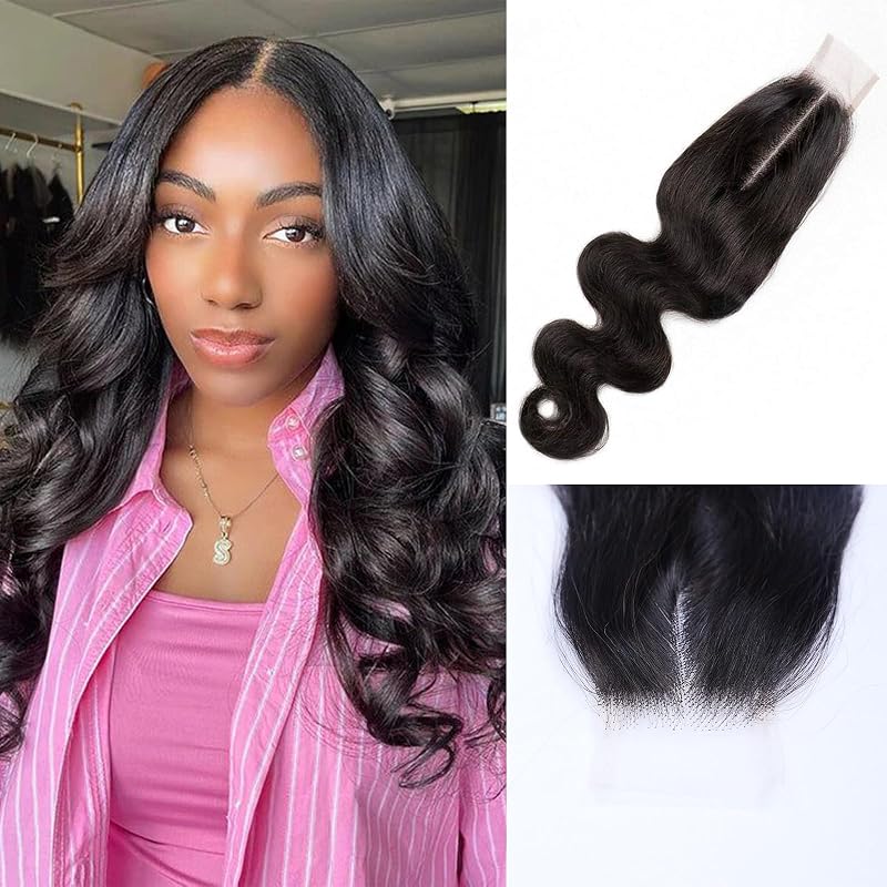 MOCA HAIR 2x6 HD Lace Closure 22 Inch Body Wave RAW Virgin Human Hair