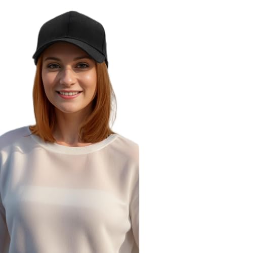 Hat Wigs for Women Baseball Cap with Hair Extensions, 12inch
