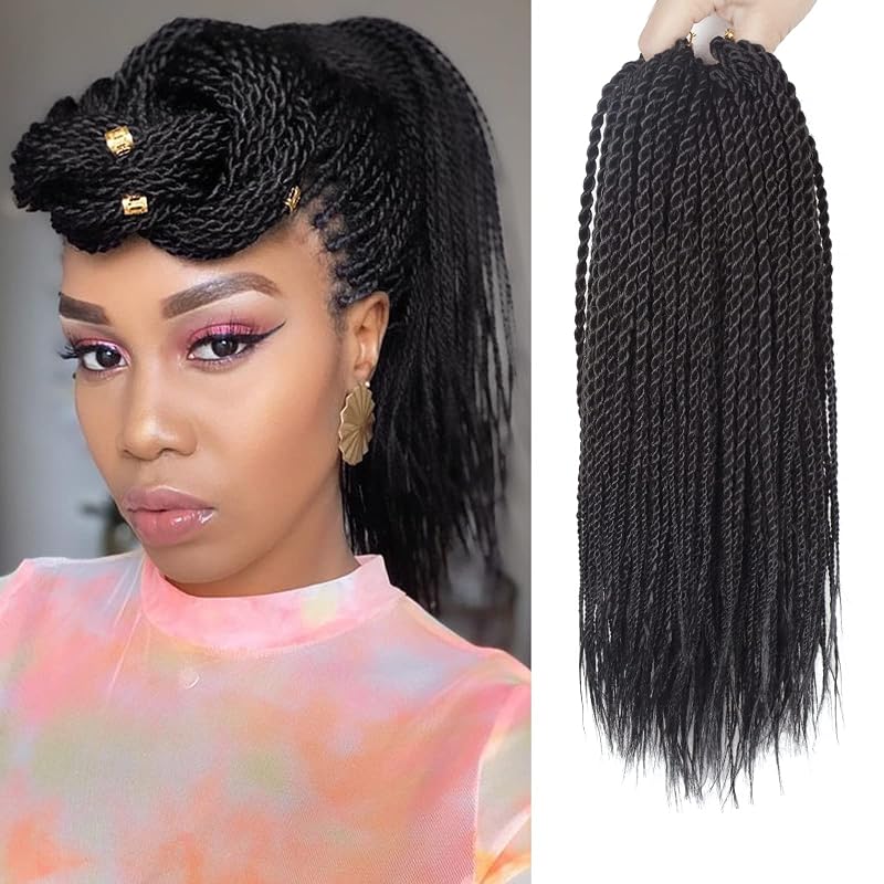 NAYOO Crochet Hair for Kids - 8 Packs 12 Inch Short Crochet Hair For Black Women
