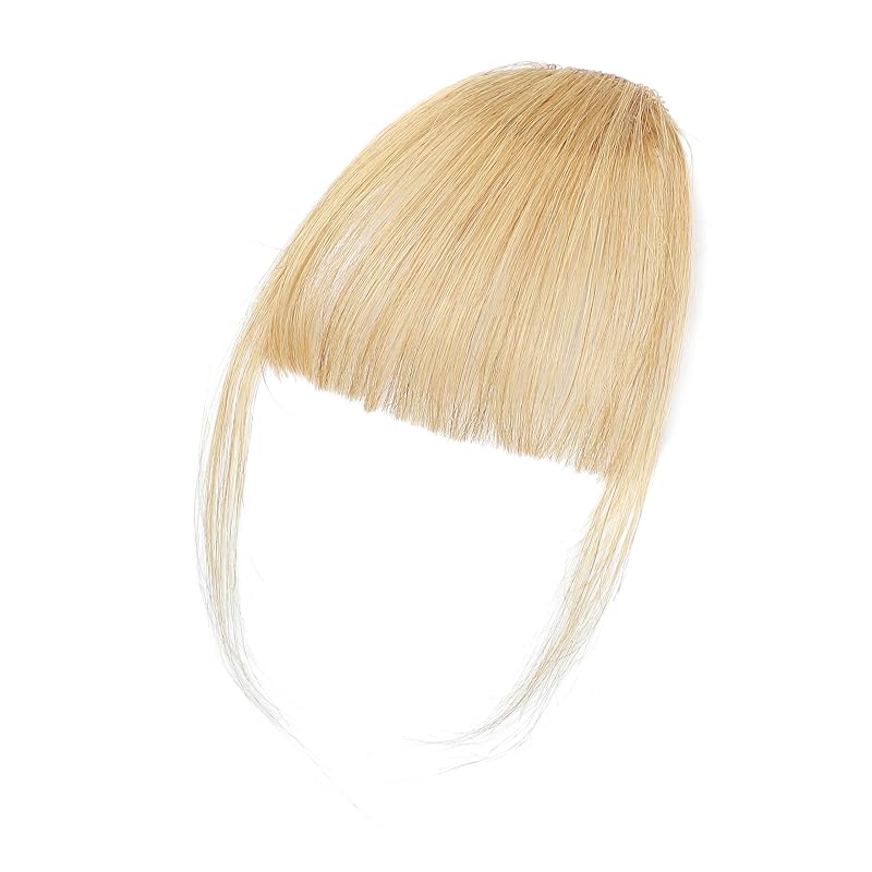 NAYOO Clip in Bangs Human Hair for Women Hairpiece